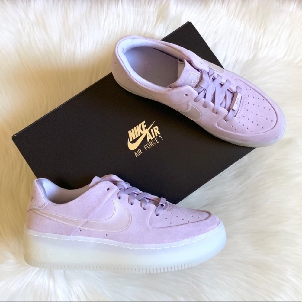 Nike Air Force 1 Sage Low LX In Violet Mist - Picture 3 of 8